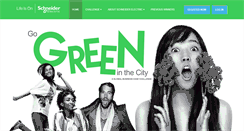 Desktop Screenshot of gogreeninthecity.com